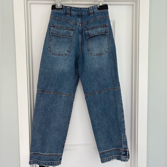 Princess Polly Barrel Jeans Size 4 - Picture 4 of 7